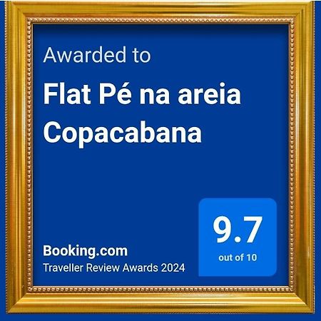 Flat Copacabana Pe Na Areia ริโอเดจาเนโร ภายนอก รูปภาพ