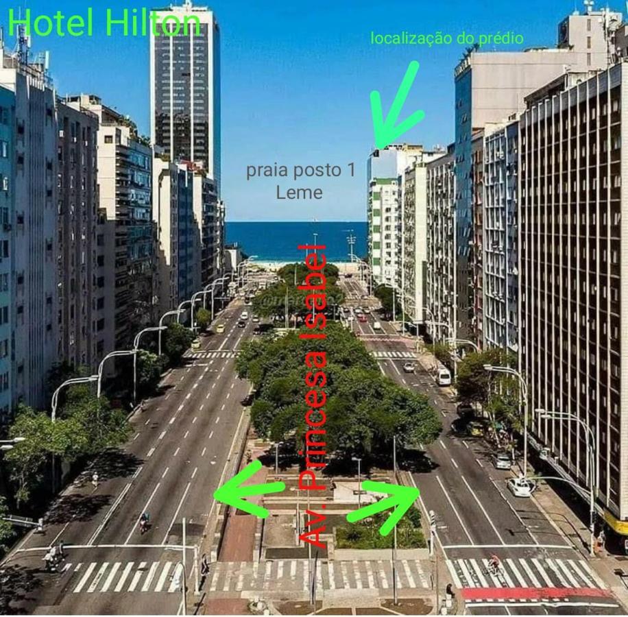 Flat Copacabana Pe Na Areia ริโอเดจาเนโร ภายนอก รูปภาพ