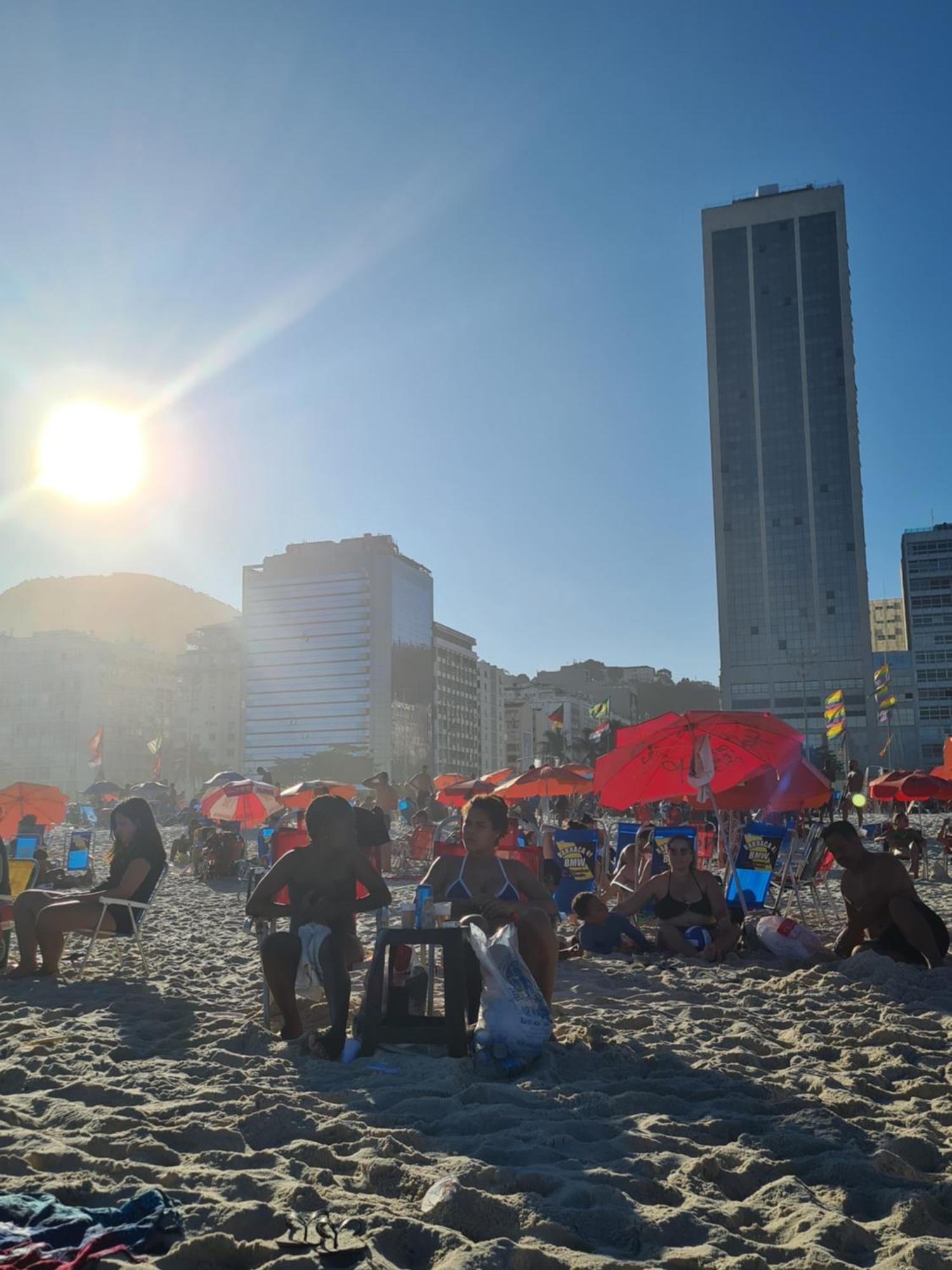Flat Copacabana Pe Na Areia ริโอเดจาเนโร ภายนอก รูปภาพ
